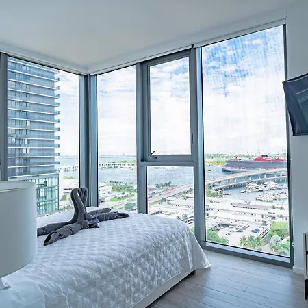 Luxurious 2-Bed Apartment With Breathtaking Bay Views!! Miami Exterior photo
